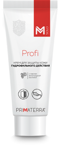 Крем для защиты кожи  гидрофильного действия PROFI (Минпромторг)
