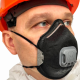 Респиратор (полумаска фильтрующая) MANULAN® MNL922 FFP2 от орг.паров и газов с клапаном